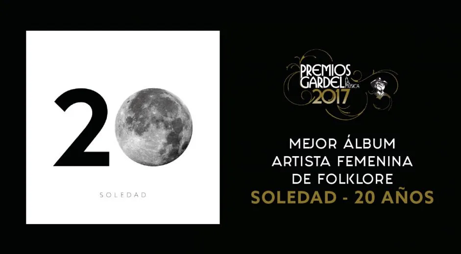 Premio Gardel 2017 — Mejor Álbum Artista Femenina de Folklore