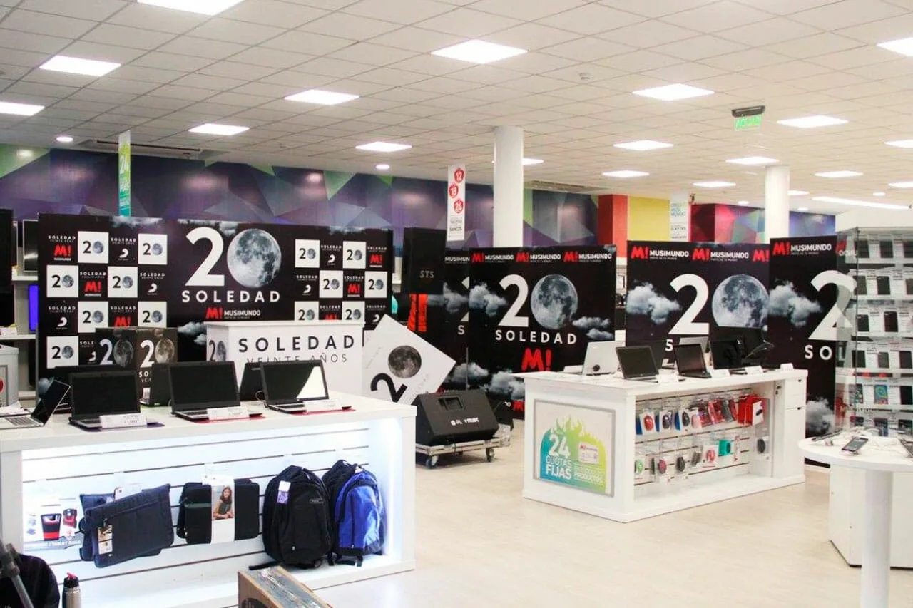 Dominación en tienda — Musimundo