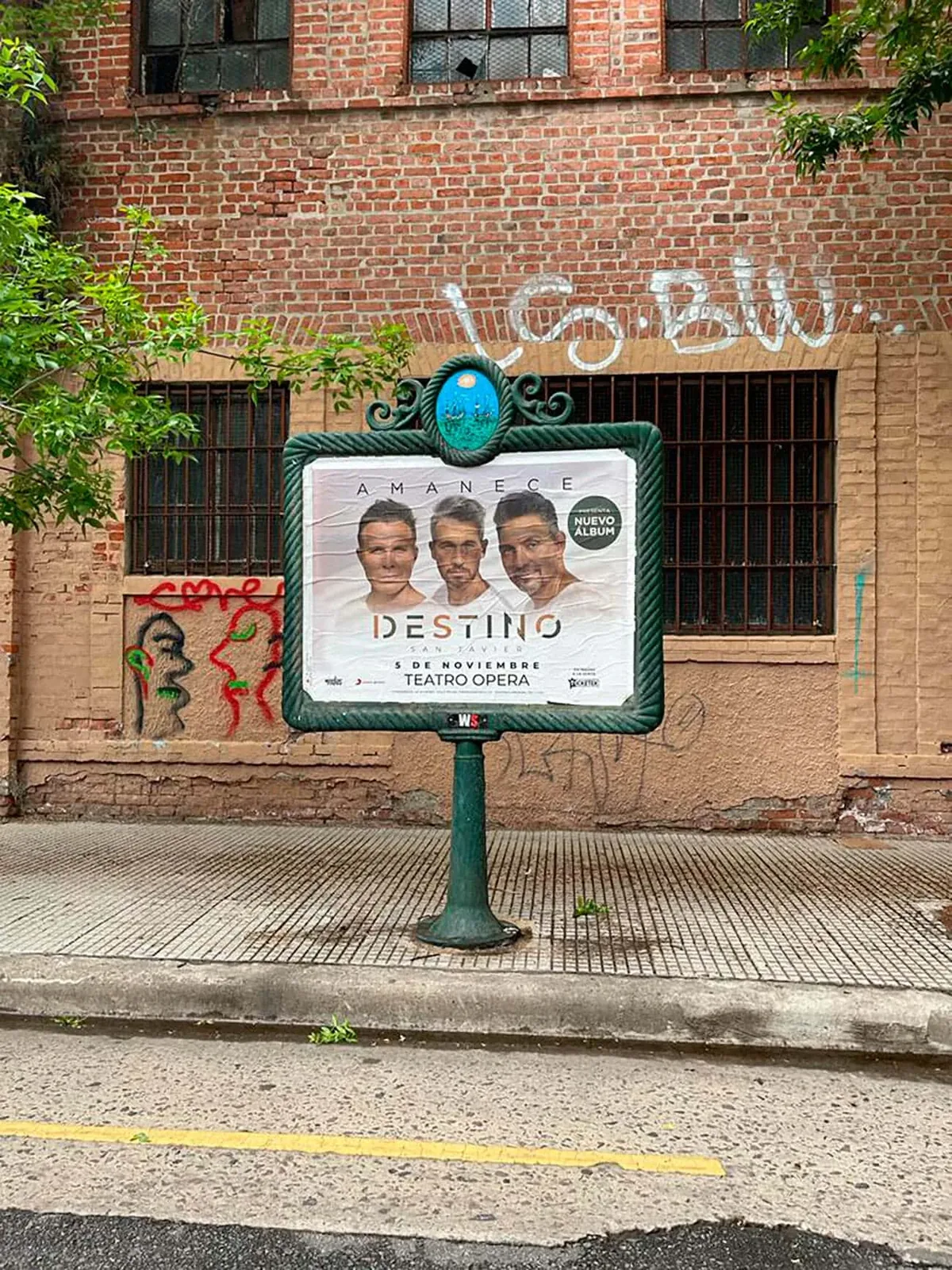 Teatro Ópera — afiche 5 de noviembre