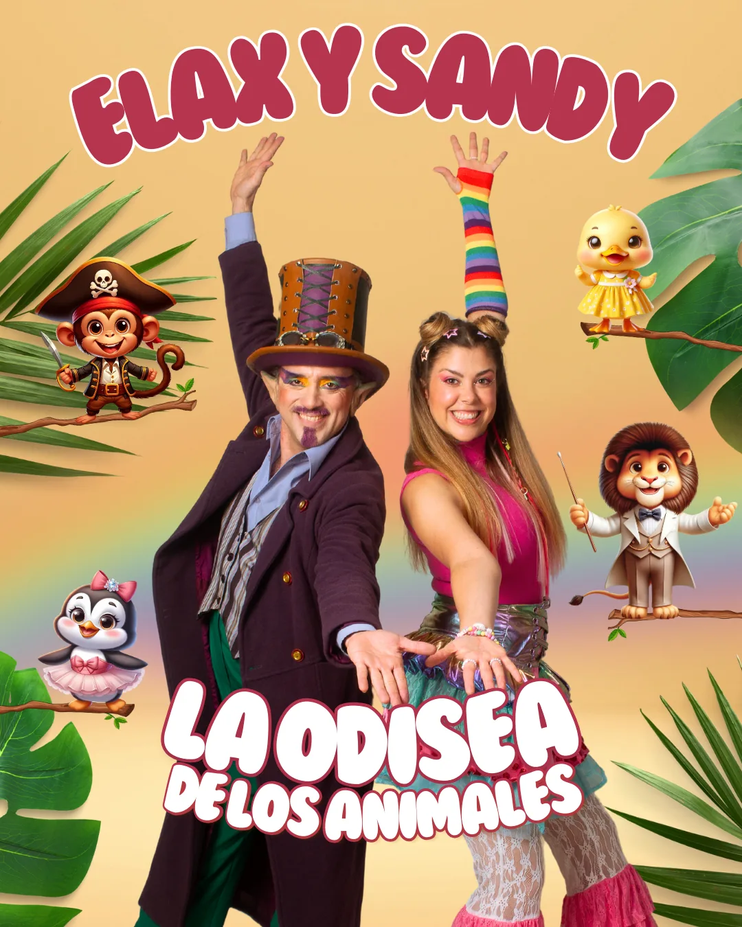 La Odisea de los Animales — posteo vertical 1080×1350