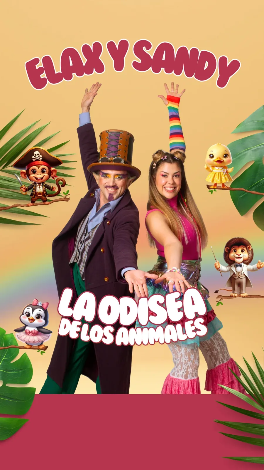 La Odisea de los Animales — historia vertical 1080×1920