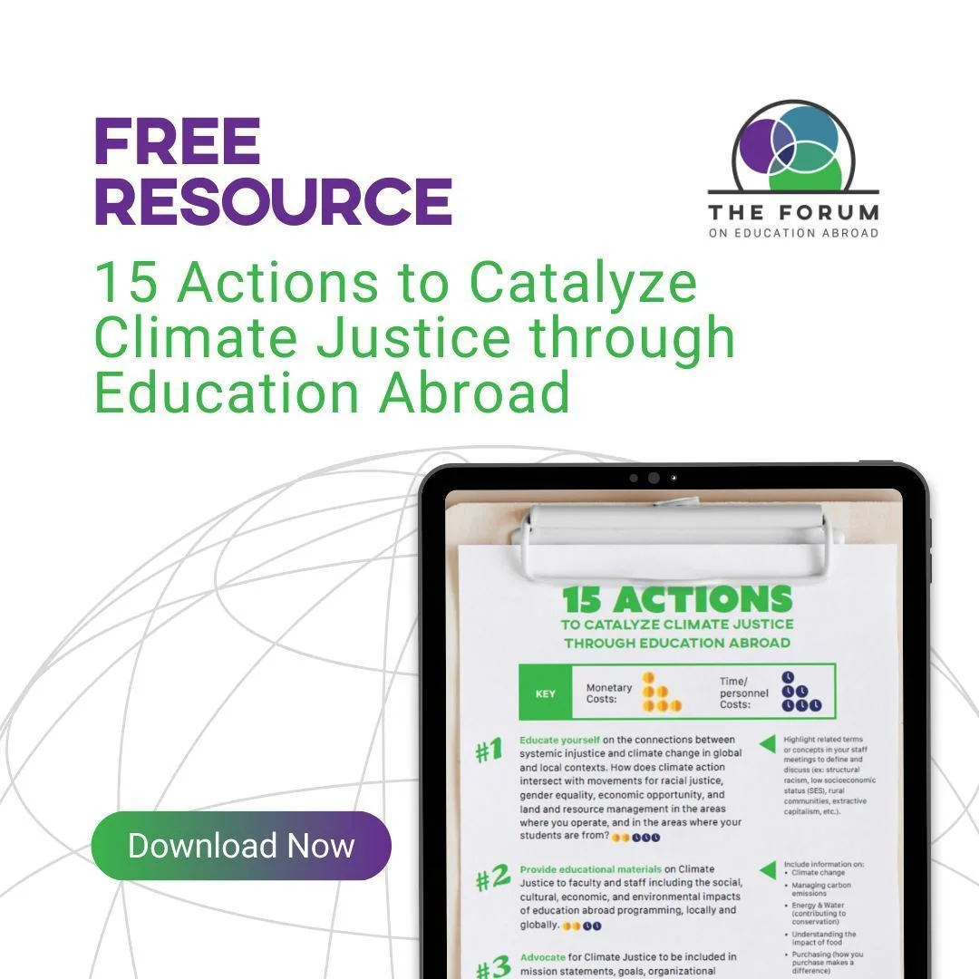 Climate justice resource