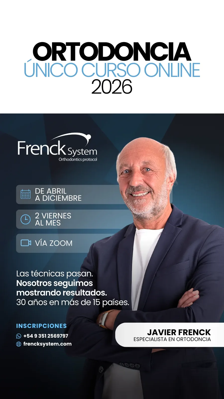 Curso de Ortodoncia 2026 — historia