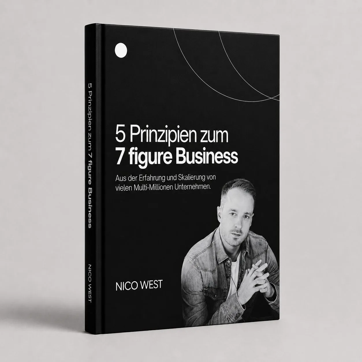 Mockup 3D del libro