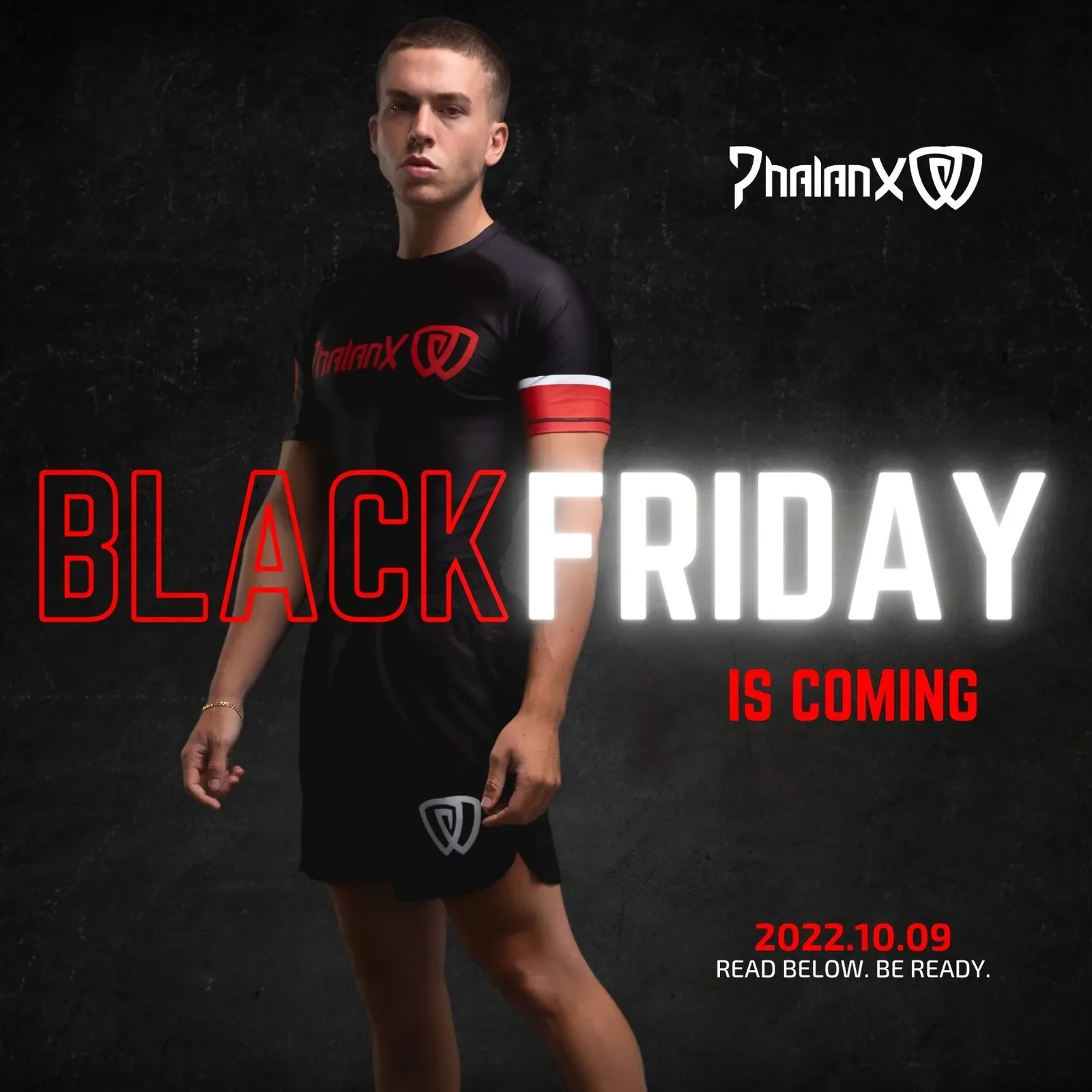 Black Friday teaser — single athlete