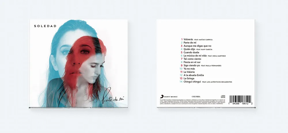Digipack front and back